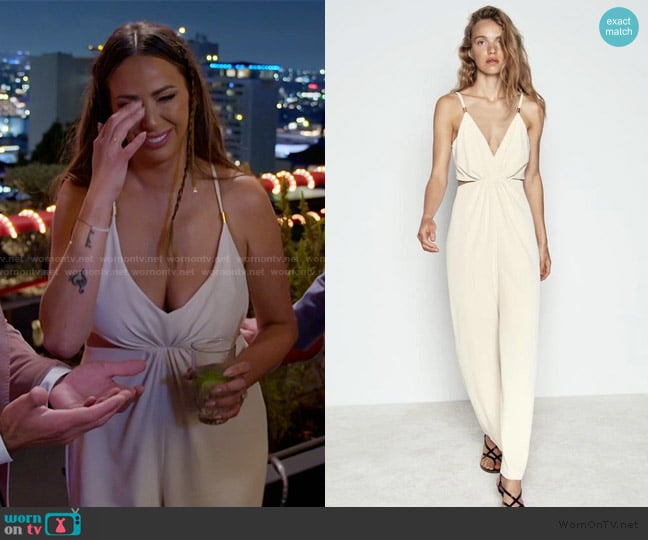 Zara  Wide Leg Jumpsuit worn by Kristen Doute on The Valley
