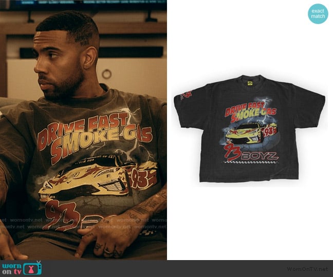 93 Boyz Drive Fast Smoke Gas worn by Jamal (Vic Mensa) on The Chi