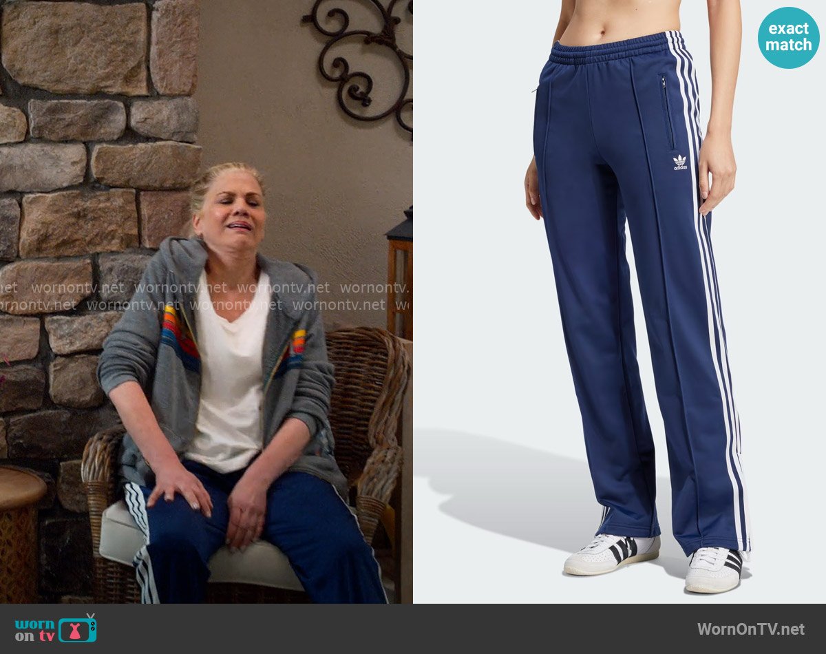 Adidas Adicolor Classics Firebird Track Pants worn by Carol (Kristen Johnston) on Leanne