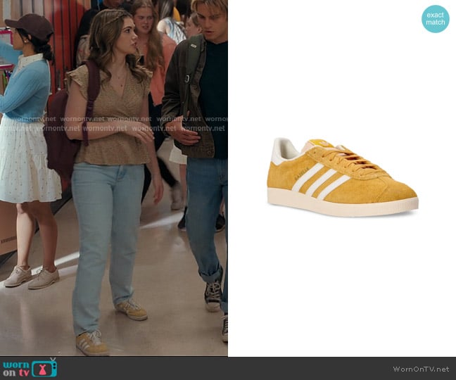 Adidas Gazelle Sneakers worn by Erin (Alisha Newton) on My Life with the Walter Boys