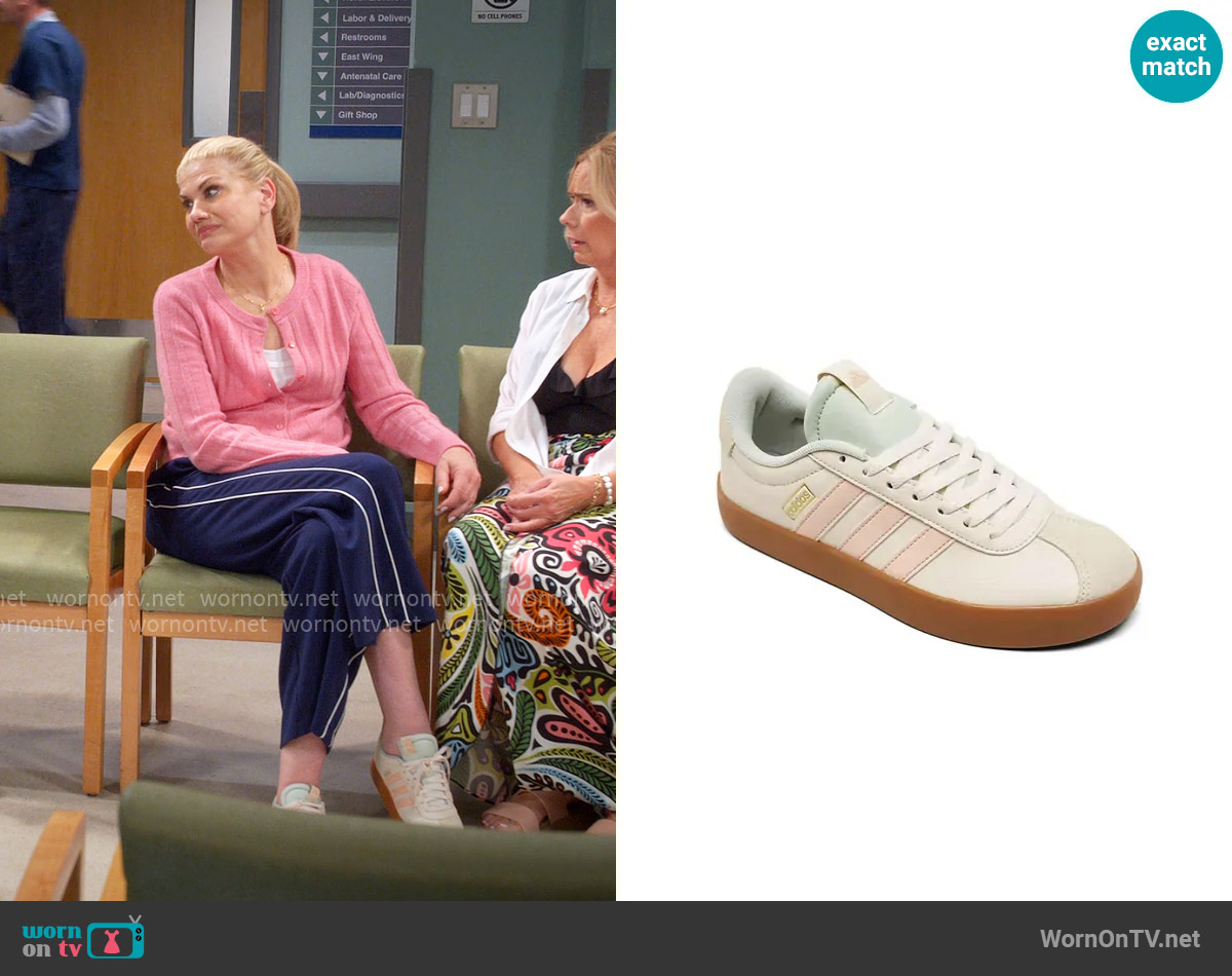 Adidas VL Court 3.0 Casual Sneakers from Finish Line worn by Carol (Kristen Johnston) on Leanne