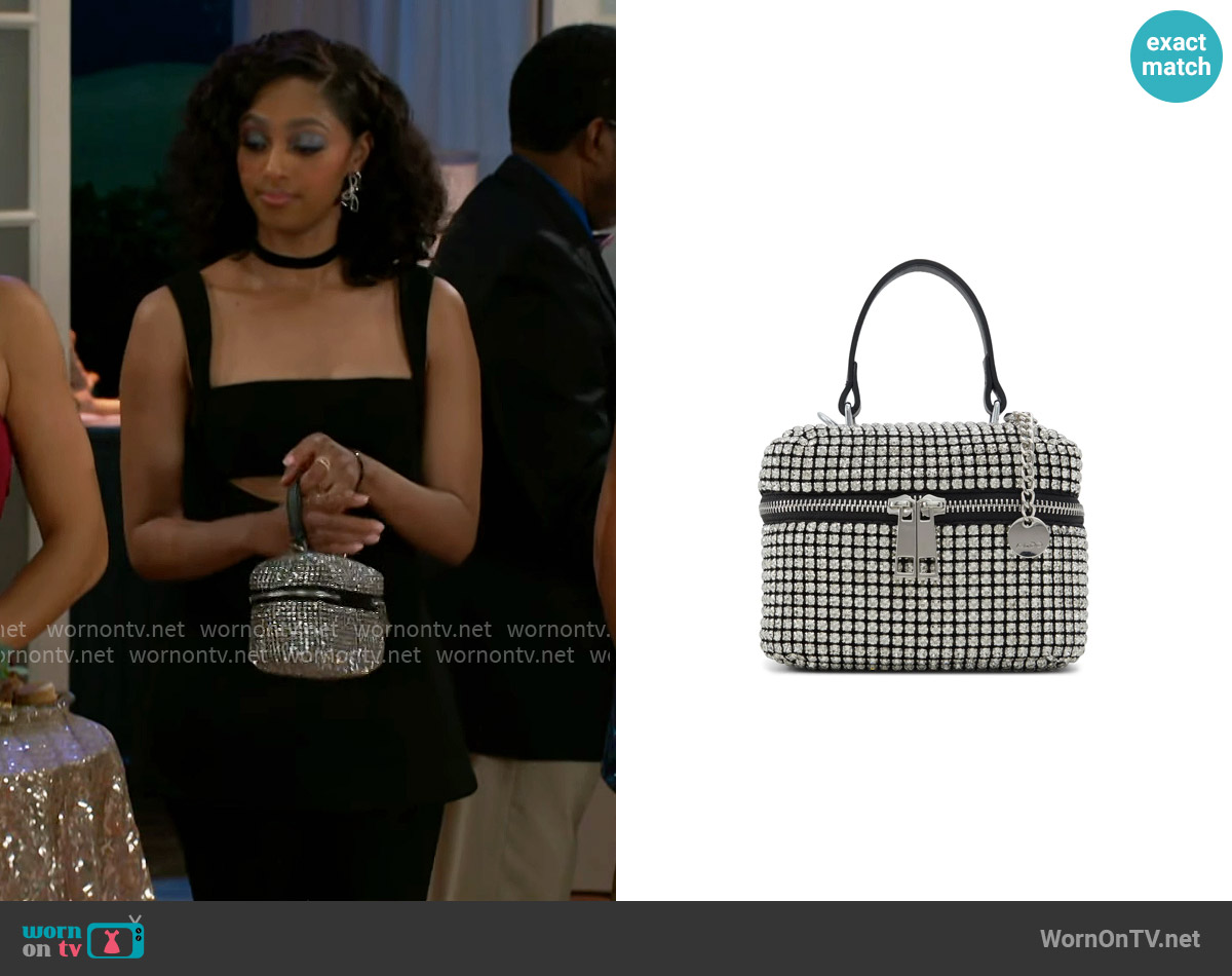 Aldo Teea Embellished Handbag worn by Kat Richardson (Colby Muhammad) on Beyond the Gates