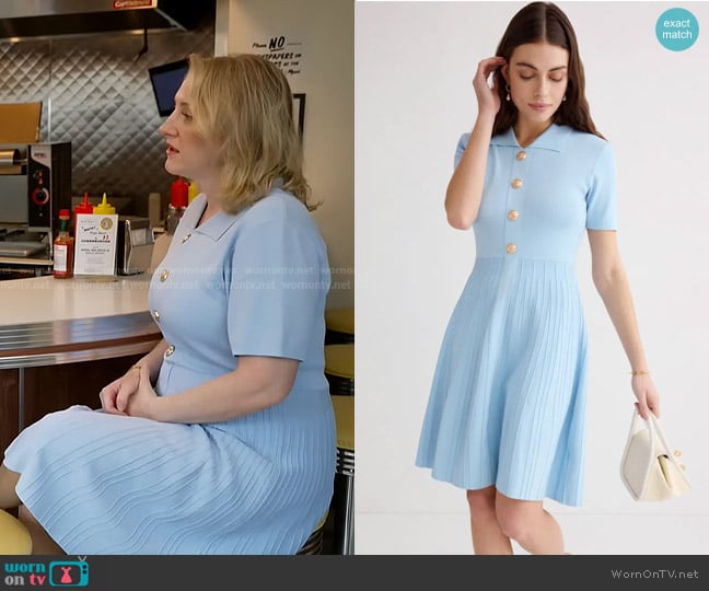 Alexia Admor Soren Fit and Flare Dress worn by Lisa Rozner on CBS Evening News