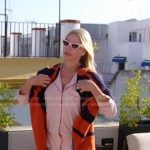 Alexia’s red striped pajamas on The Real Housewives of Miami