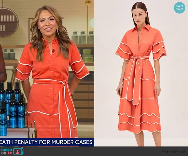 Alexis Rhodes Dress worn by Lori Bergamotto on Good Morning America