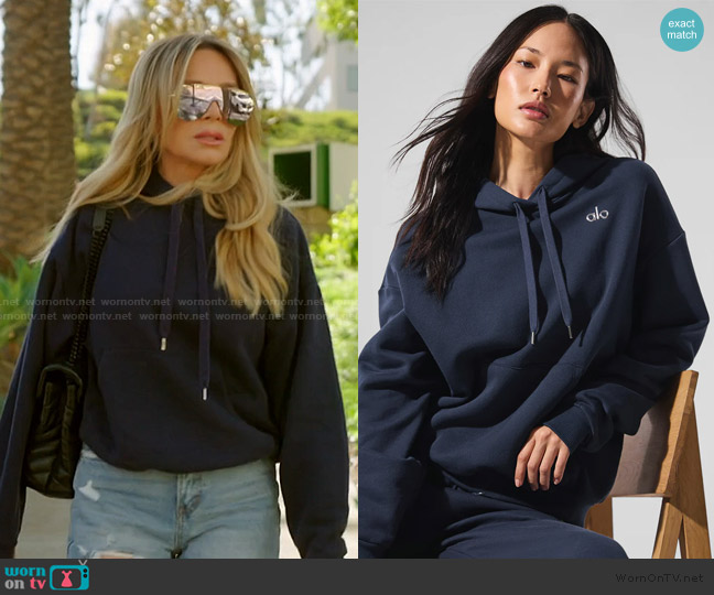 Alo Accolade Hoodie worn by Tamra Judge on The Real Housewives of Orange County
