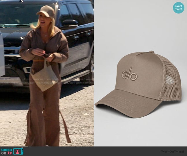 Alo District Trucker Hat worn by Gretchen Rossi on The Real Housewives of Orange County
