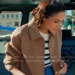 Meghan Markle’s camel jacket on With Love Meghan