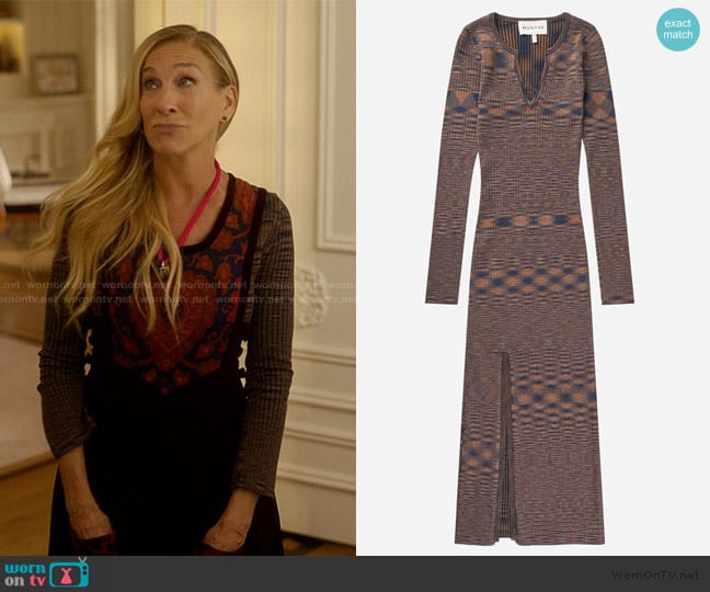 Anna Belinda Vintage Dress worn by Carrie Bradshaw (Sarah Jessica Parker) on And Just Like That