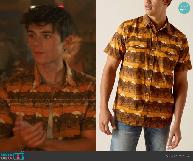 Ariat  Heath Retro Fit Shirt worn by Alex Walter (Ashby Gentry) on My Life with the Walter Boys