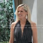 Ava’s grey metallic swimsuit on General Hospital