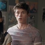Alex’s aztec print tee on My Life with the Walter Boys