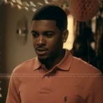Damien’s orange polo on The Chi