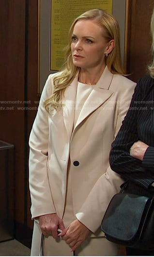 Belle’s white blazer on Days of our Lives