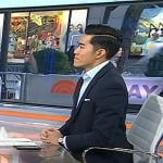 Brian Cheung’s white and grey sneakers on Today