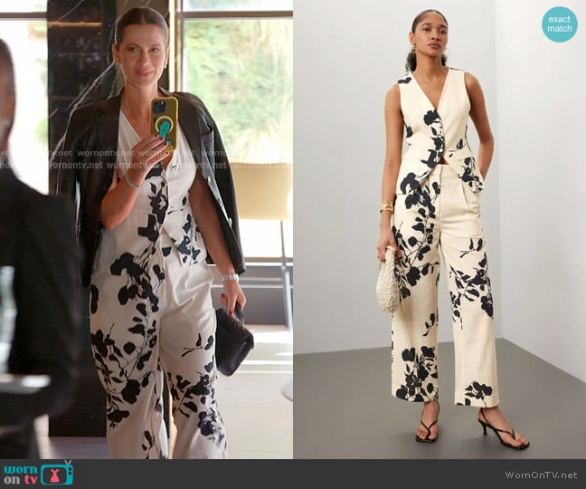 Carolina K Rebekka Top and Zai Trousers worn by Julia Lemigova (Julia Lemigova) on The Real Housewives of Miami