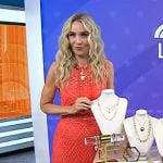 Chassie’s red lace dress on Today