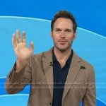 Chris Pratt’s beige blazer on Today