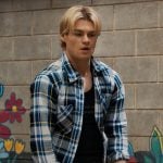 Cole’s blue plaid shirt on My Life with the Walter Boys
