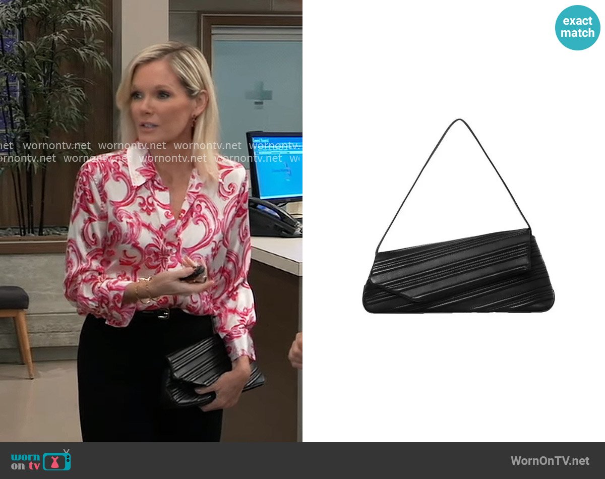 COS Pointe Shoulder Bag worn by Ava Jerome (Maura West) on General Hospital