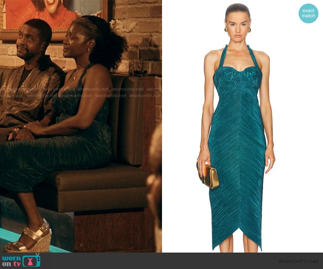 Cult Gaia Milo Dress worn by Jada Washington (Yolonda Ross) on The Chi