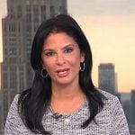 Darlene’s grey short sleeve tweed dress on Today