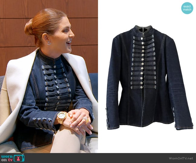 Dior Cruise 2023 Collection Jacket worn by Stephanie Shojaee (Stephanie Shojaee) on The Real Housewives of Miami