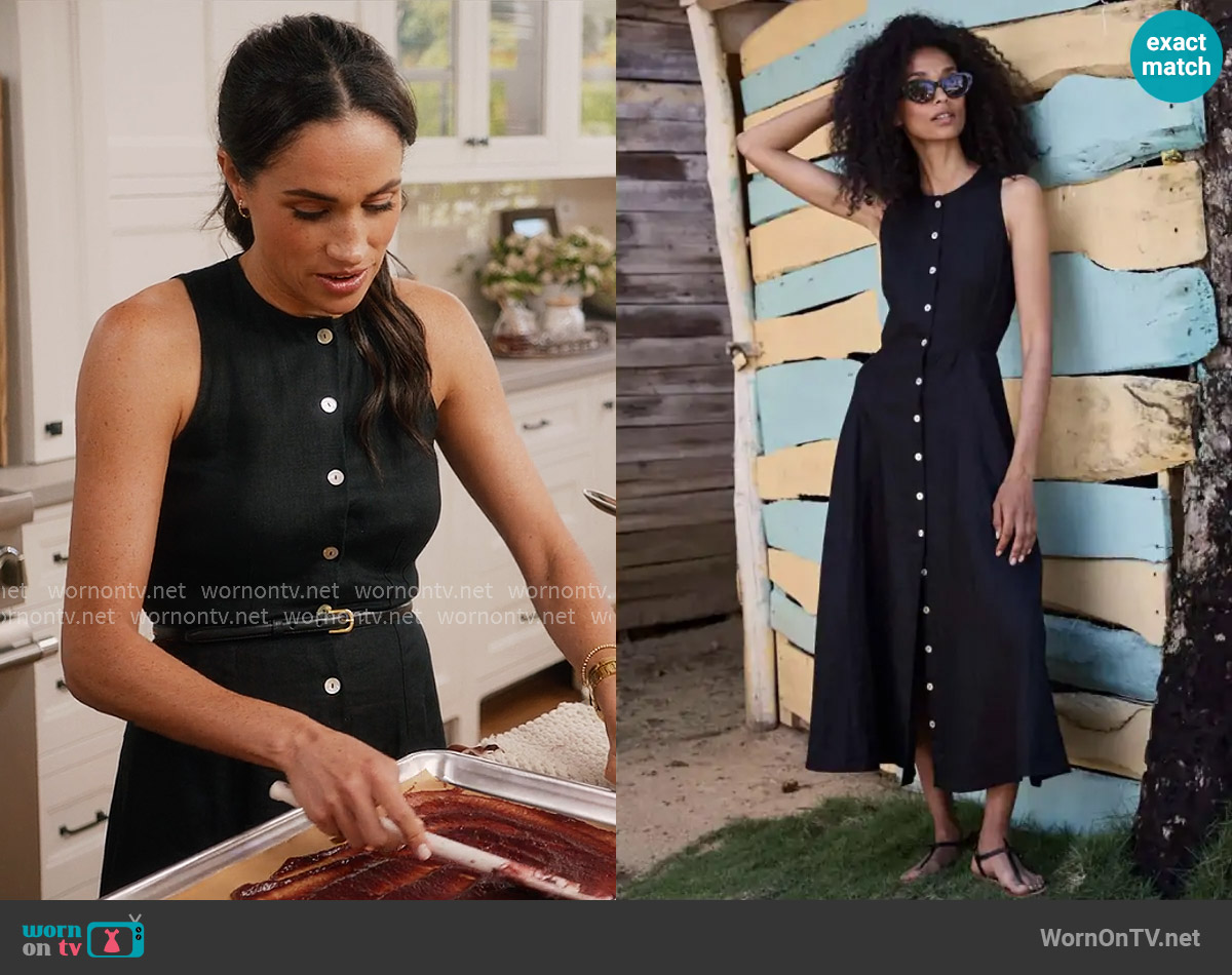 Doen Bryony dress worn by Meghan Markle on With Love Meghan