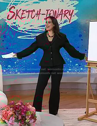 Donna's black blazer on Today