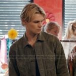 Cole’s green wax leather jacket on My Life with the Walter Boys