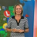 Dylan’s wavy stripe knit polo dress on Today