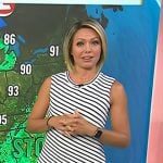 Dylan’s stripe pleated mini dress on Today