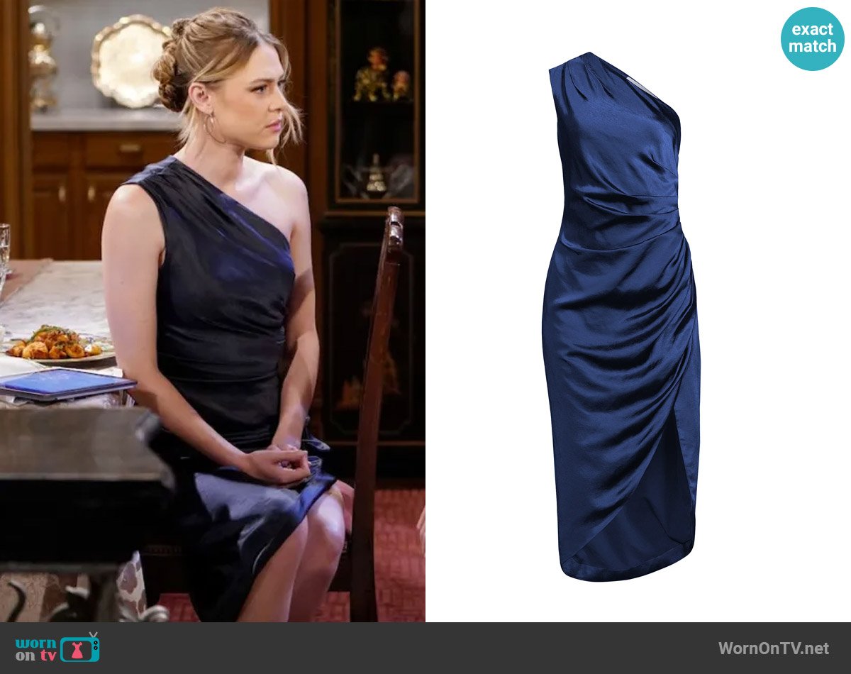 Elliatt Cassini Dress worn by Claire Grace (Hayley Erin) on The Young and the Restless