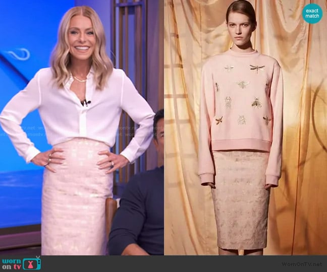 Emma Cook 2014 Collection worn by Kelly Ripa on Live with Kelly and Mark