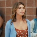 Erin’s brown polka dot print dress on My Life with the Walter Boys