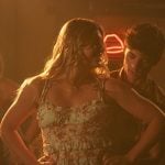 Blake’s floral smocked waist dress on My Life with the Walter Boys
