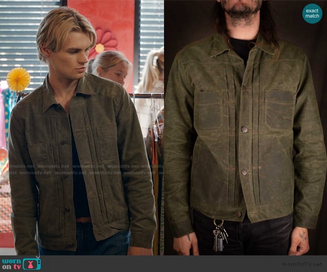 Freenote Cloth Cloth Riders Jacket worn by Cole Walter (Noah LaLonde) on My Life with the Walter Boys