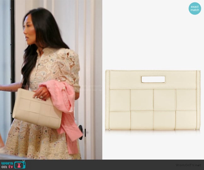 Gigi New York Remy Clutch worn by Katie Ginella on The Real Housewives of Orange County