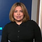 Gilma Avalos’s print skirt on NBC News Daily