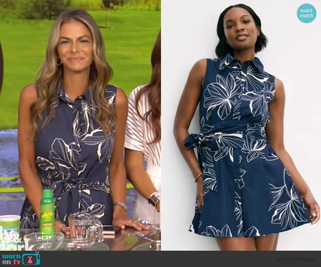 Hutch Biltmore Mini Dress worn by Dr Tania Elliott on Live with Kelly and Mark