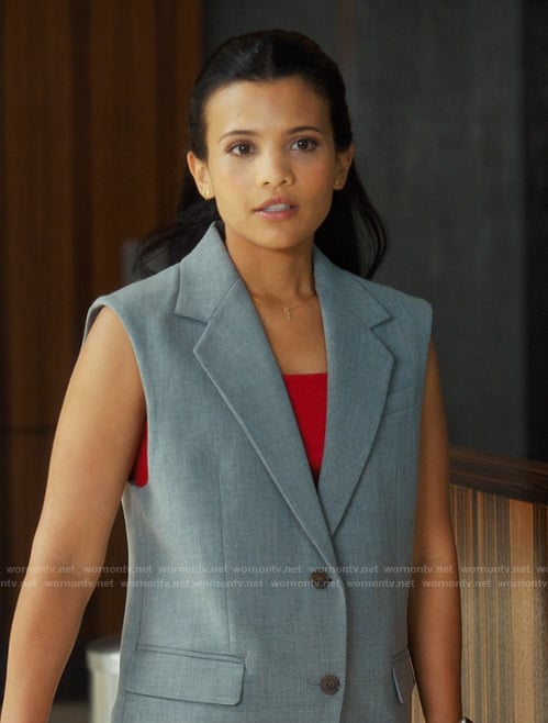 Jackie's gray vest on My Life with the Walter Boys
