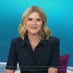 Jenna’s navy short sleeve jacket on Today