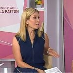 Jill’s navy half-zip jumpsuit on Today