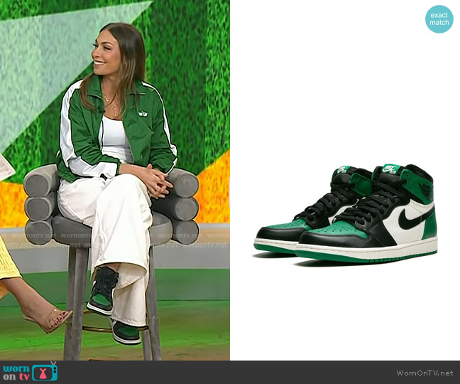 Jordan Air Jordan 1 Retro High OG Sneakers in Pine Green worn by  on Today