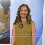 Joy’s khaki shift dress on Today