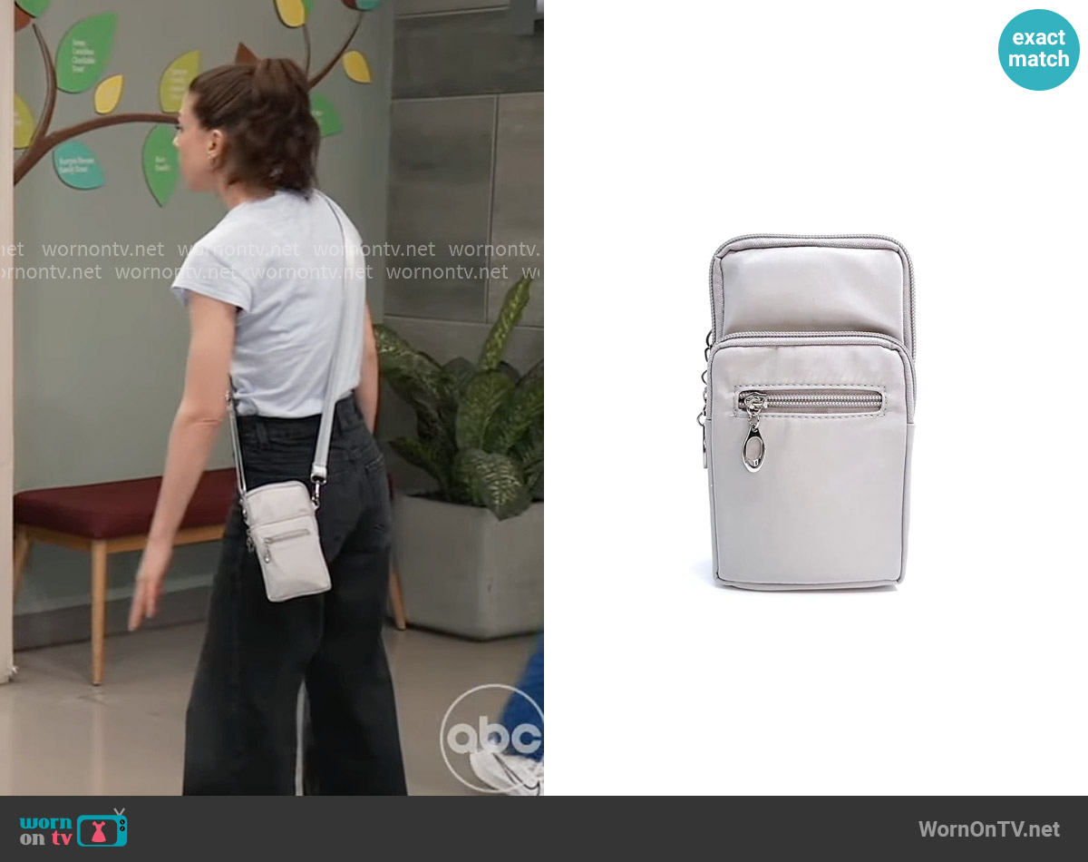 K. Carroll Kat Crossbody worn by Kristina Corinthos-Davis (Kate Mansi) on General Hospital