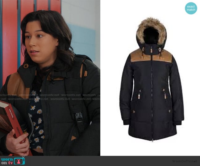 Kamik Insulated Jacket worn by Kiley (Mya Lowe) on My Life with the Walter Boys