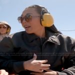 Katie’s black bomber jacket on The Real Housewives of Orange County