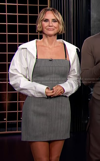 Keltie’s layered mini dress on E! News
