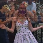 Lainey’s polka dot dress on The Bold and the Beautiful